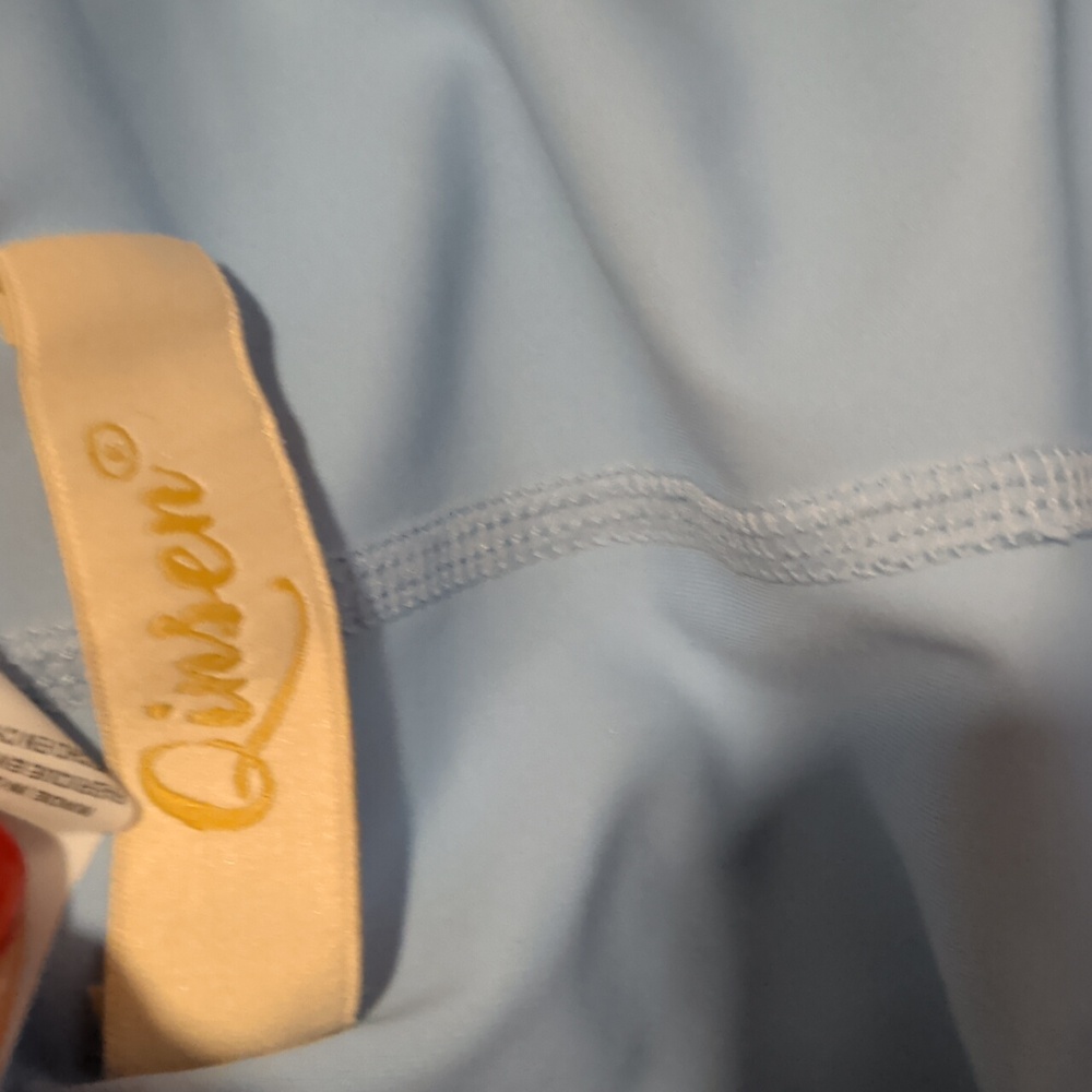 New QINSEN Light Blue Tennis Dress. Small - Picture 4 of 8